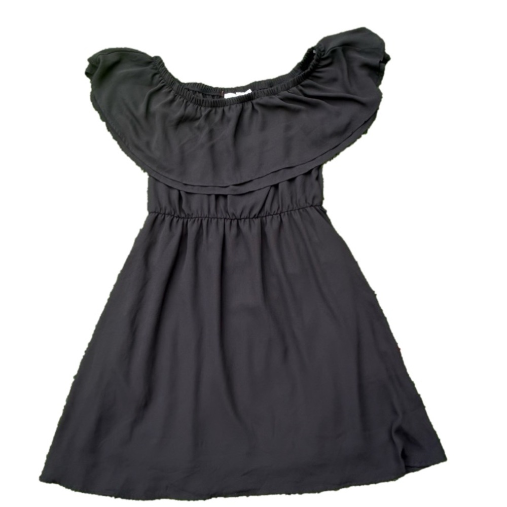NWOT-Sz L-Lush brand black dress - Picture 1 of 3